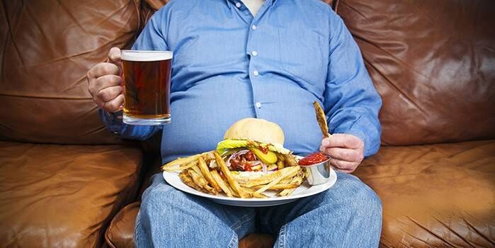 nezdrava hrana kot vzrok za slabo potenco