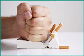 Opustitev kajenja prispeva k ponovni vzpostavitvi moči pri moških